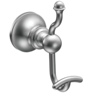 Click here to see Moen DN4403CH Moen Vale Double Robe Hook with Mounting Hardware, Chrome - DN4403CH