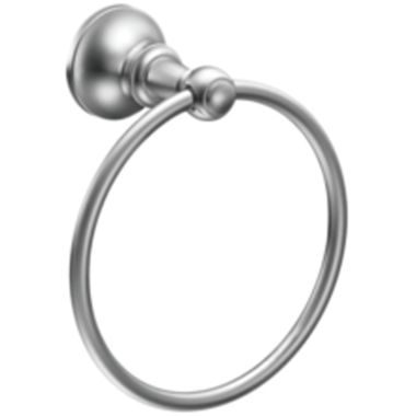 Click here to see Moen DN4486CH Moen Vale Wall Mounted Hand Towel Ring with Mounting Bracket, Chrome - DN4486CH