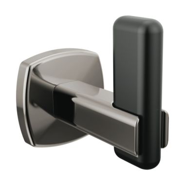 Click here to see Brizo 693467-BNXBL Brizo Allaria Robe Hook, Metal Constructed, Brilliance Black Onyx/Matte Black - 693467-BNXBL
