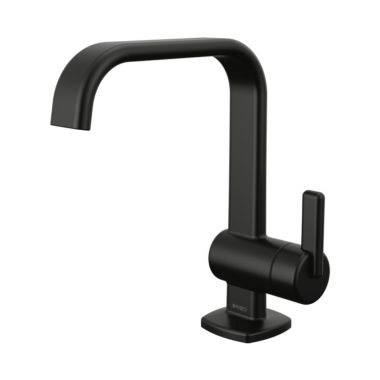 Click here to see Brizo 65067LF-BL-ECO Brizo Allaria Single-Handle Deck-Mount Matte Black Lavatory Faucet, 1.2 GPM, Single-Hole - 65067LF-BL-ECO