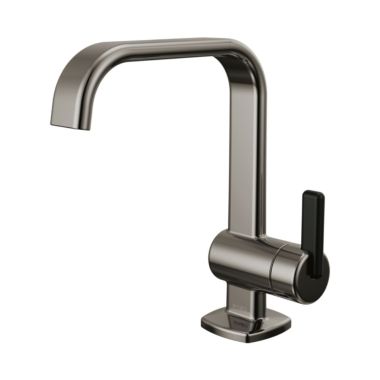 Click here to see Brizo 65067LF-BNXBL-ECO Brizo Allaria Single-Handle Deck-Mount Brilliance Black Onyx/Matte Black Lavatory Faucet, 1.2 GPM, Single-Hole - 65067LF-BNXBL-ECO