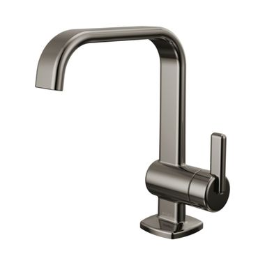Click here to see Brizo 65067LF-BNX-ECO Brizo Allaria Single-Handle Deck-Mount Brilliance Black Onyx Lavatory Faucet, 1.2 GPM, Single-Hole - 65067LF-BNX-ECO