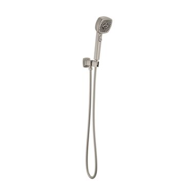 Click here to see Brizo 88867-NK Brizo Allaria Multi-Function Wall-Mount Hand Shower, Push-Button, Touch-Clean Nozzles, 1.75 GPM, Brilliance Luxe Nickel - 88867-NK