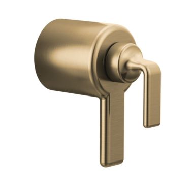 Click here to see Brizo HL6067-GL Brizo HL6067-GL Allaria TempAssure Thermostatic Valve Only Trim Handle Kit, Luxe Gold