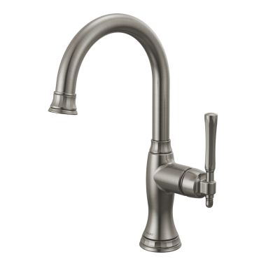 Click here to see Brizo 61058LF-SL Brizo Tulham Single Handle Bar/Prep Faucet, Luxe Steel - 61058LF-SL