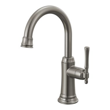 Click here to see Brizo 61358LF-C-SL Brizo Tulham One Handle Beverage Faucet, Luxe Steel - 61358LF-C-SL