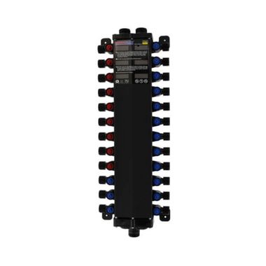 Click here to see Viega 49620 Viega 49620 ManaBloc Standard 24-Port, Less Outlet Adapters - 9 Hot/ 15 Cold
