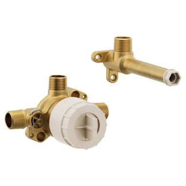 Click here to see Moen WMV130CIS Moen WMV130CIS M-Pact Wall-Mount Tub Rough-In Valve, 1/2