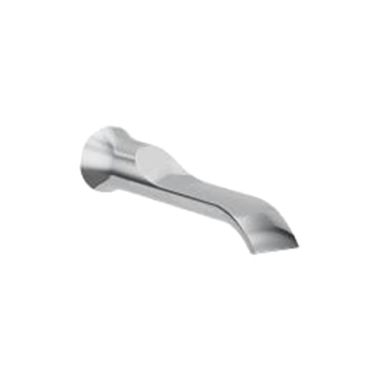 Click here to see Moen TFS3836 Moen Doux Wall Mounted Chrome Non-Diverter Tub Spout, 1/2-inch Connection Size, M-PACT Valve System - TFS3836