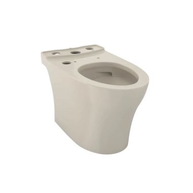 Click here to see Toto CT446CEGNT40#03 TOTO Aquia IV Elongated Toilet Bowl Only, CEFIONTECT, T40 Connection, Bone - CT446CEGNT40#03