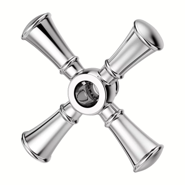 Click here to see Pfister HHL-089TBC Pfister Tisbury Cross Handle for TubShower Trim, Polished Chrome - HHL-089TBC