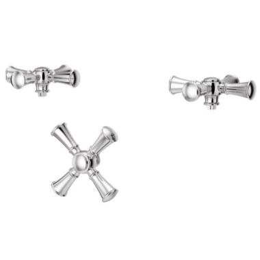 Click here to see Pfister HHL-LG6-TBC Pfister Tisbury Cross-Handle For Tub Filler Trims, Polished Chrome - HHL-LG6-TBC