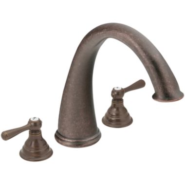 Click here to see Moen T920ORB Moen T920ORB Two Handle High Arc Roman Tub Faucet