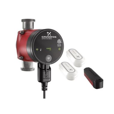 Click here to see Grundfos 99472723 Grundfos ALPHA 15-55 Hot Water Recirculation Pump, Wireless Temperature Sensor, 12.5 GPM, 115V, 1-1/4