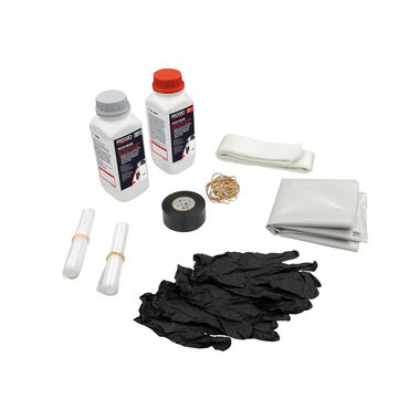 Click here to see Ridgid 74698 RIDGID Pipe Patch Kit - 3-inch Pipe x 32-inch Repair - 74698