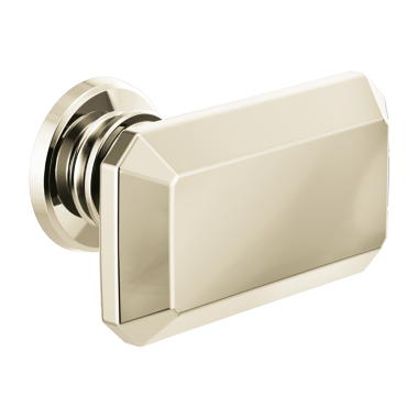 Click here to see Brizo 699276-PN Brizo Invari Brilliance Polished Nickel Rectangular Metal Drawer Knob - 699276-PN 