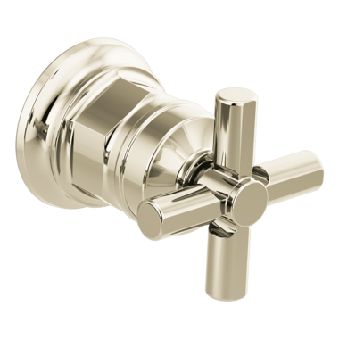 Click here to see Brizo HX5876-PN Brizo Invari Brilliance Polished Nickel Wall Mount Cross Handle Kit For T65776LF - HX5876-PN