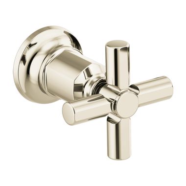 Click here to see Brizo HX70476-PN Brizo Invari Wall Mount Cross Handle For T70476, ADA, Brilliance Polished Nickel - HX70476-PN