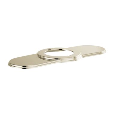 Click here to see Brizo RP100324PN Brizo Invari Lavatory Escutcheon Plate, Polished Nickel - RP100324PN 