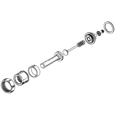 Click here to see Sloan 302375 Sloan B-95-A Handle Assembly for Royal II Flush Valves, Chrome, 0302375