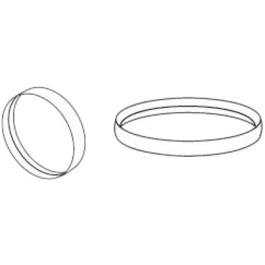 Click here to see Sloan 332049 Sloan CR-132-A Handle and Cover Trim Ring for Crown II - Satin (0332049)