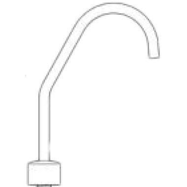 Click here to see Sloan 0365109 Sloan ETF-473-A Faucet and Sensor Assembly with Surgical Bend Gooseneck Spout (0365109PK)