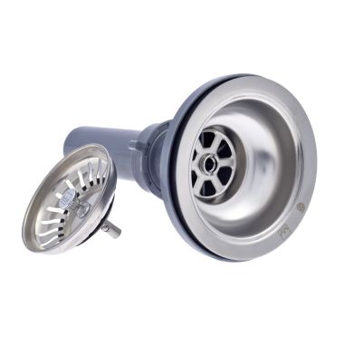 Click here to see Franke 1135-CS Franke Sink Strainer Basket Assembly, Stainless - 1135-CS