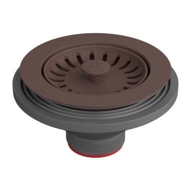 Click here to see Franke 900-MOC Franke Colorline Sink Strainer Assembly, Mocha - 900-MOC