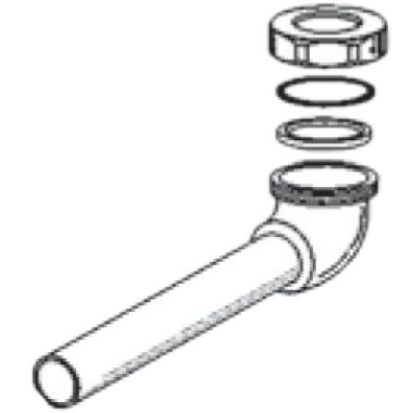 Click here to see Sloan 306358 Sloan F-15-A Tailpiece with Elbow, 3/4