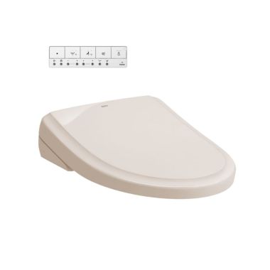 Click here to see Toto SW4734#12 TOTO Elongated WASHLET S7A, EWATER+, PREMIST, Night Light, Auto Open/Close Lid, Classic Sedona Beige - SW4734#12