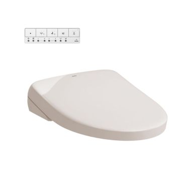 Click here to see Toto SW4736#12 TOTO Elongated WASHLET S7A, EWATER+, PREMIST, Night Light, Auto Open/Close Lid, Contemporary Sedona Beige - SW4736#12