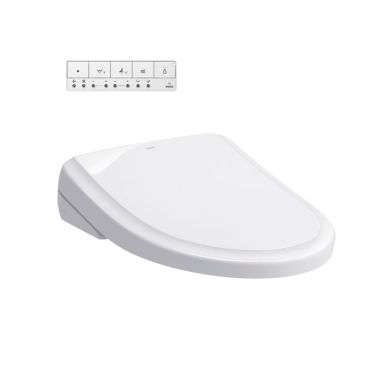 Click here to see Toto SW4734AT40#01 TOTO Elongated WASHLET S7A, EWATER+, PREMIST, Night Light, Auto Open/Close Lid, Classic Cotton White - SW4734AT40#01