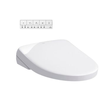 Click here to see Toto SW4736AT40#01 TOTO Elongated WASHLET S7A, EWATER+, PREMIST, Night Light, Auto Open/Close Lid, Contemporary Cotton White - SW4736AT40#01