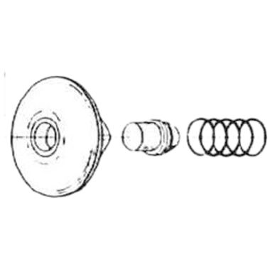 Click here to see Sloan 3318006 Sloan HY-111-A Metal Push Button Kit (3318006)