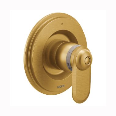 Click here to see Moen T4401BG Moen Greenfield ExactTemp Single-Handle Valve Trim, Lever Handle, Brushed Gold - T4401BG