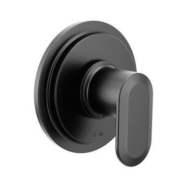 Click here to see Moen UT6501BL Moen Greenfield M-CORE Transfer Valve Trim, Lever Handle, Matte Black - UT6501BL