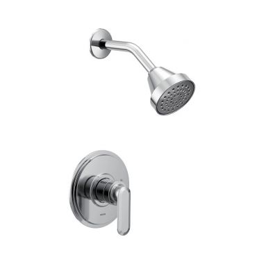 Click here to see Moen UT2322EP Moen Greenfield M-Core 2-Series Single-Handle Shower Faucet, One-Function, 1.75 GPM, Lever Handle, Eco-Performance, Chrome - UT2322EP