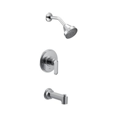 Click here to see Moen UT2323EP Moen Greenfield M-Core 2-Series Tub/Shower Faucet 1.75 GPM, 1-Function, Single Lever Handle, Eco-Performance, Chrome - UT2323EP