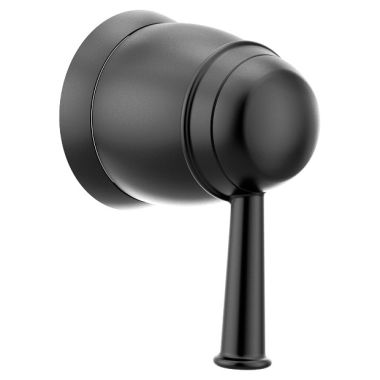 Click here to see Moen T4412BL Moen Belfield Volume Control Trim, Lever Handle, Matte Black - T4412BL