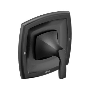 Click here to see Moen T2691BL Moen Voss Posi-Temp Single-Handle Valve Trim, Lever Handle, Matte Black - T2691BL