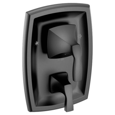 Click here to see Moen T2690BL Moen Voss Posi-Temp Matte Black Single-Lever Handle Valve Only Trim, M-PACT Common Valve System and Posi-Temp Technology, ADA - T2691BL