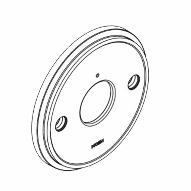 Click here to see Moen 154299BL Moen Weymouth Matte Black Escutcheon Kit - 154299BL