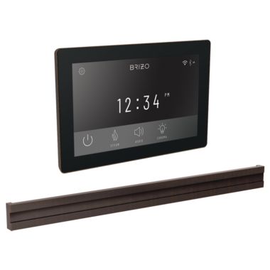 Click here to see Brizo 8CB-600S-RB Brizo Mystix Transcendent Venetian Bronze Digital Steam Control Kit with Bilateral Steam Head, Built-In WiFi, 12 Presets - 8CB-600S-RB