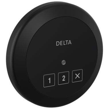 Click here to see Delta 5CN-220R-BL Delta SteamScape Classic System Exterior Steam Control with 4in Matte Black Trim Ring, LED Indicator, 2-User Presets - 5CN-220R-BL
