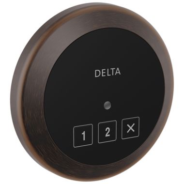 Click here to see Delta 5CN-220R-RB Delta SteamScape Classic System Exterior Steam Control with 4in Venetian Bronze Trim Ring, LED Indicator, 2-User Presets - 5CN-220R-RB