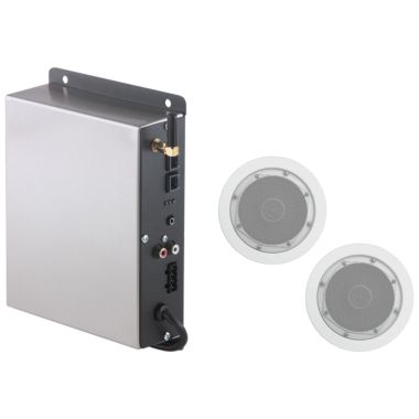 Click here to see Delta 5SP-MU-3 Delta Steamscape Deluxe Wi-Fi Enabled Audio Speaker System, Audiotherapy, Bluetooth Connection - 5SP-MU-3