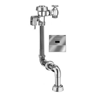 Click here to see Sloan 3453022 Sloan Royal ESS-1.0-2-10-3/4-LDIM-HW Concealed Sensor Hardwired Urinal Flushometer (3453022)