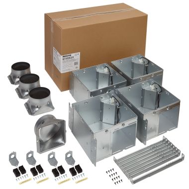 Click here to see Broan QTXEDCSH Broan-NuTone QT DC Series  Humidity Sensing Housing Pack with 110, 130, and 150 Selectable CFM and <0.3, 0.4, and 0.7 Sones - QTXEDCSH