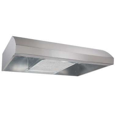 Click here to see Broan BXT130SS Broan-NuTone 30-Inch 4-Way Convertible Under-Cabinet Range Hood, 270 CFM, Stainless Steel - BXT130SS