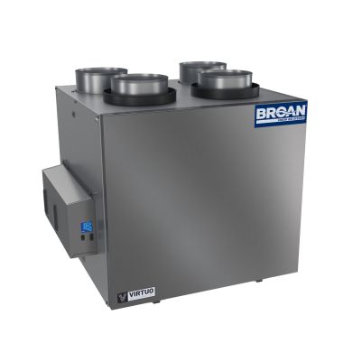 Click here to see Broan B230H75RT Broan-NuTone AI Series Heat Recovery Ventilator (HRV) with 231 CFM, Top-Port - B230H75RT